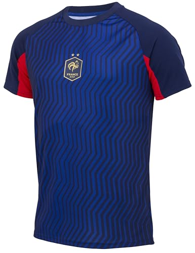 FFF Offizielle Kollektion der französischen Fußballnationalmannschaft, blau, XL FFF Offizielle Kollektion der französischen Fußballnationalmannschaft, blau, XL von FFF