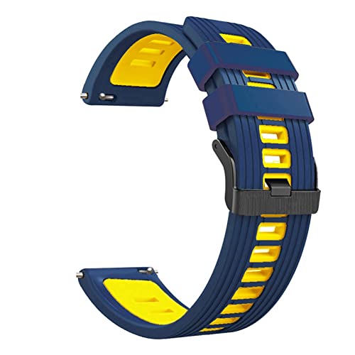 FFHAO 22 mm Armband für Garmin Venu 2/Vivoactive 4 Smartwatch, Silikon-Uhrenarmband Forerunner 745/Fenix Chronos Belt Correa, 22mm Vivoactive 4, Achat von FFHAO