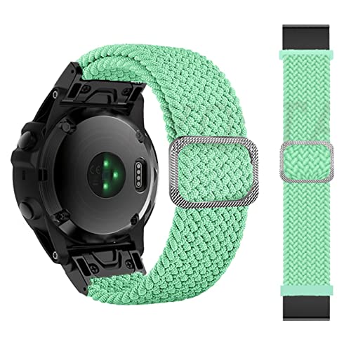 FFHAO Elastisches Smartwatch-Armband für Garmin Fenix 7 7X 6 6X Pro 5X 5 3HR 945 S60 S62 QuickFit Release Armband Nylon Armband 22 x 26 mm, 22mm Fenix 7 6, Achat von FFHAO
