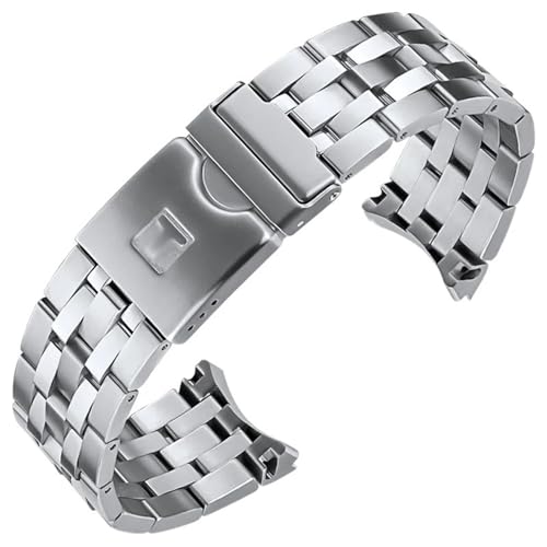 FFHAO Für Tissot T120 Seestern Serie Armband 1853 Stahlband T120407A T120407 Herren Fein Stahl Uhrenarmband Kette, 21 mm, Achat von FFHAO