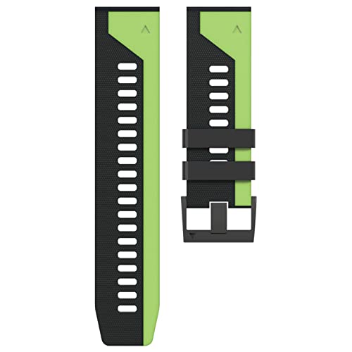 FFHAO Quickfit Smartwatch-Armband für Garmin Fenix 7 7X 6 6X Pro 5X 5 Plus 3HR D2 935 945 Epix Silikon-Armband 22 x 26 mm, 26mm Fenix 7X, Achat von FFHAO