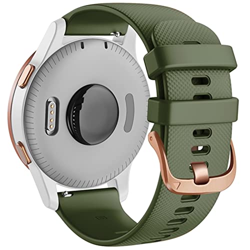 FFHAO Silikon-Armband für Garmin Vivoactive 3 4S Garmin Venu Smartwatch, Armband für Forerunner 645 245, 18 mm, 20 mm, 18mm Vivoactive 4S, Achat von FFHAO