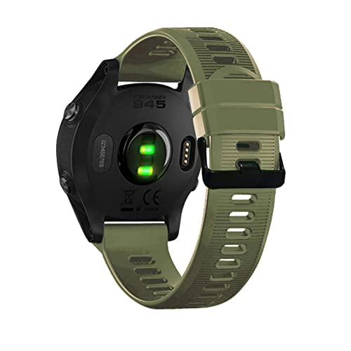 FFHAO Silikon-Uhrenarmband für Garmin Fenix 5, 5 Plus, 6, 6Pro, 22 mm, Forerunner 935, 945, S60, S62, Smartwatch-Armbänder, Forerunner 935, Achat von FFHAO