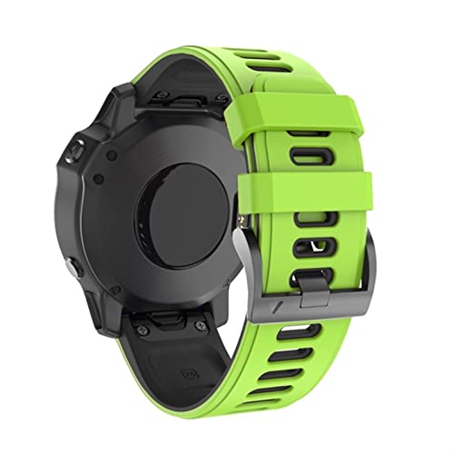 FFHAO Smartwatch-Armband für Garmin Fenix 6, 6X, 7X, 7, 5X, 5, 5S, 3, 3HR, Forerunner 935, 945, Schnellverschluss-Armband, Silikon, 22, 26 mm, 22mmFenix 6 Pro, Achat von FFHAO