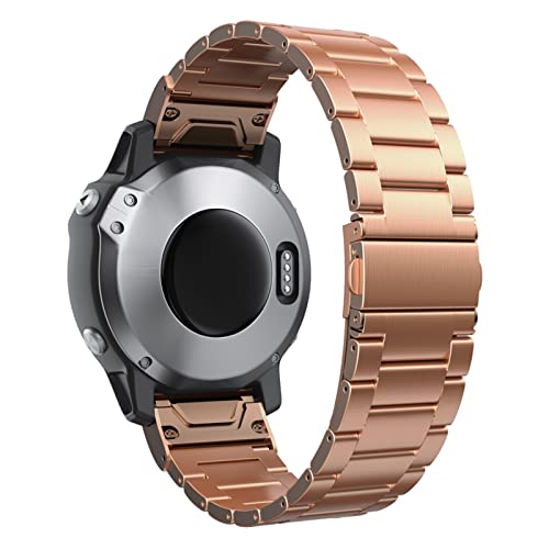 FFHAO Uhrenarmband für Garmin Fenix 7S 6S Pro Watch, Schnellverschluss, Edelstahl-Armband, 20 mm, Fenix 7S, Achat von FFHAO