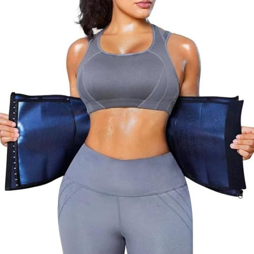 FFWTPY Bauchweggürtel Verstellbarer Fitness Gürtel zum Abnehmen Schwitzgürtel Taillenformer Korsett Bauchweg Gürtel Waist Trainer Damen (M) von FFWTPY