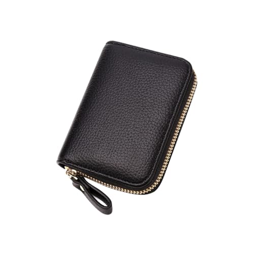 FFWTPY Geldbörse Damen Klein Portemonnaie Mini Geldbeutel Kartenetui Reißverschluss Portmonee Kompakt Wallet Leder Börse für Frauen von FFWTPY