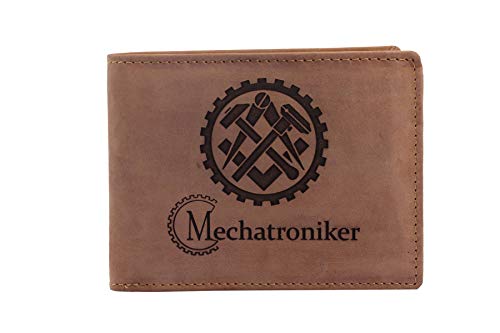 FFelsenfest Geldbörse mit Mechatroniker Zunft-Wappen von FFelsenfest