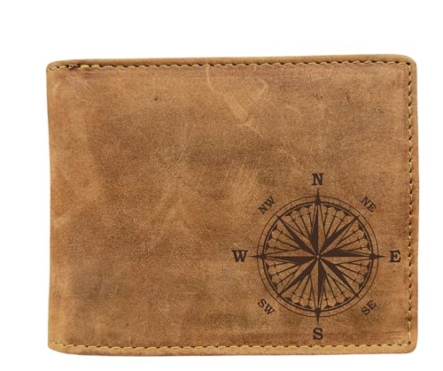 FFelsenfest Geldbörse mit Nautik-Motiv I RFID-Schutz I ca.12,5x10x2,5cm von FFelsenfest