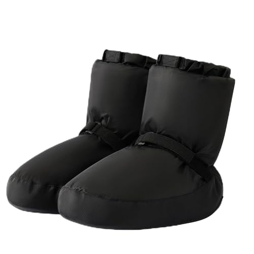 Fußwärmer Tanz Bloch Ballet Warm Up Tanzstiefel Aufwärmstiefelette Warmer Tanz Klassische Ballerina, Schwarz, 37/38.5 EU von FFitness