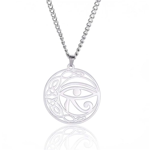 FGBITBGZ Halskette Anhänger Auge des Horus Ägypten Kette Halsketten für Frauen Männer Halskette Schmuck Geschenk Geburtstagsgeschenk von FGBITBGZ