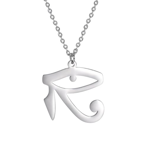 FGBITBGZ Halskette Anhänger Auge des Horus Ägypten Kette Halsketten für Frauen Männer Halskette Schmuck Geschenk Geburtstagsgeschenk von FGBITBGZ