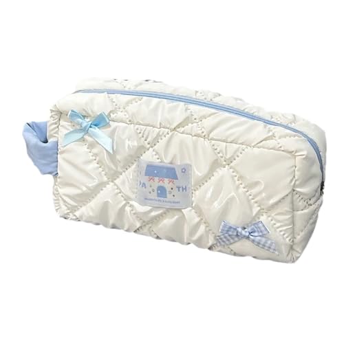 FGDTREE Bleistiftbeutel Stiftbeutel Cartoon Hülle Schöne Bögen Make Up Ästhetik Zurück In Die Schule Lieferungen Schöne Bögen Cartoon Organisatoren von FGDTREE