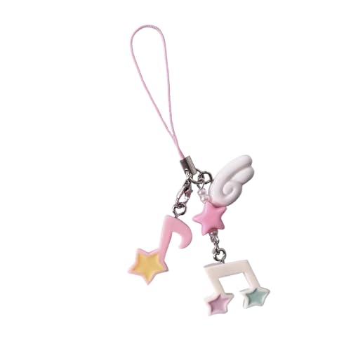 FGDTREE Creative Star Phone Chain Perlen Keychain Anhänger Mit Detailliertem Ergonomischem Design Für Smartphones Schutz Perlen Telefonzubehör von FGDTREE