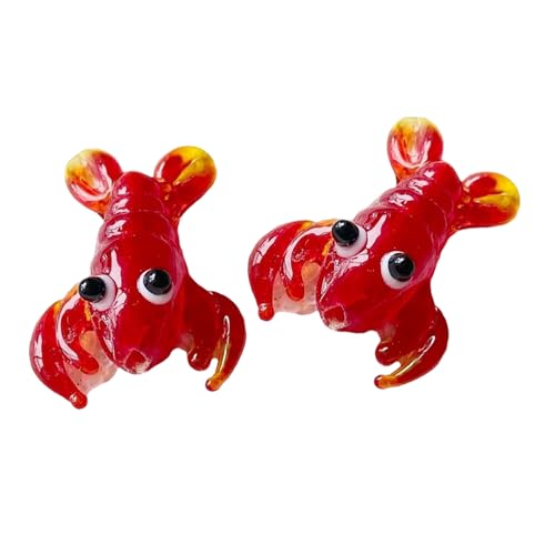 FGDTREE Thema Charme Krabben Glasperlen Handgefertigte Handwerkskomponenten Leichte Dekorationen Für Armband Hummerkrabbenschmuck Schmuck Komponente von FGDTREE