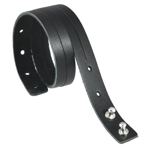 FGDTREE Tragbares Vintage Leder Armband Für Tägliche Kleidung Komfortable Designs Verstellbares Verschluss Schmuck Retro Ledermanschette Armband von FGDTREE