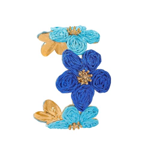 Künstlerisches Böhmisches Armband Für Frauen Handgefertigtes Raft Und Legiert Gewebte Blumenschmuck Geschenkbind von FGDTREE