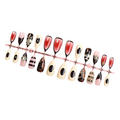 Mandelnägel Tipps Gefälschte Nägel Kleber Auf Nägeln Kleben Auf Nägeln Auf Nägel Künstliche Falsche Nägel Für Frauen Und Mädchen Geschenke von FGDTREE