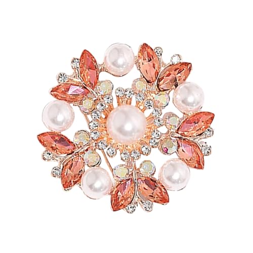 Mode Perlen Kristall Brosche Mehrzweckschalel Clip Korean Styles Schmuck Geschenk Für Ihre Besonderen Anlässe Perlen Brosche von FGDTREE