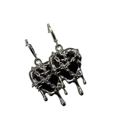 Moderne Gotische Herz/Sternohrringe Ohrzubehör Handgefertigte Schmuck Für Einzigartige Tägliche Verschleiß Oder Besondere Anlässe Leichte Harzohrringe von FGDTREE