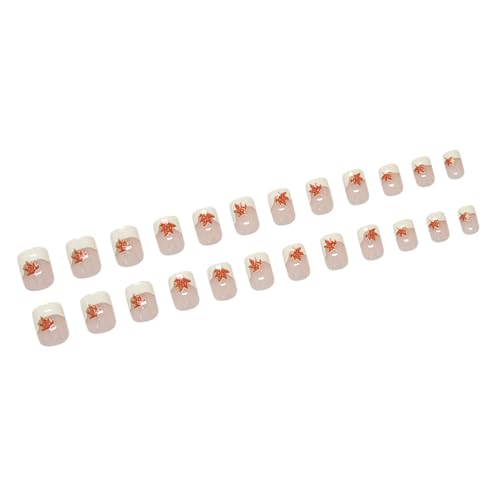 Quadratische Presse Auf Nägeln Französische Spitze Gefälschte Nägel Kleber Auf Nägeln Blätter Künstliche Nägel Acrylnägel Kleben Auf Nägel Frauen von FGDTREE