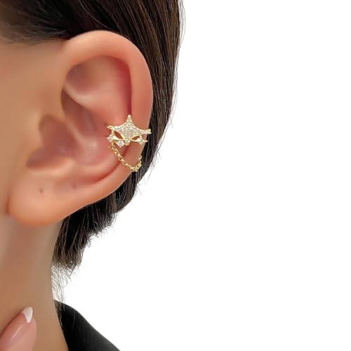 Stilvolle Ohrmanschette Bequemer Ohrring Clip Schmucklegierung Textur Ohrenzubehör Für Tägliche Kleidung Edelstein Ohrringe Geeignet von FGDTREE