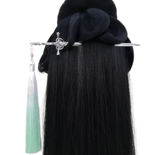 Stilvolle Quasten-Haarspange, Ornament, einzigartige Quasten, Haar-Accessoire, für traditionelle Feiern von FGDTREE