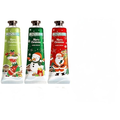 Handcremes Set, Handcreme Mini Set,Handpflegecreme für sehr trockene rissige Hände,Weihnachtsgeschenke, 3 Stück Handcreme Geschenkset,Kleine Geschenkset für Frauen und Männer Handcremes Set, Handcreme Mini Set,Handpflegecreme für sehr trockene rissige Hände,Weihnachtsgeschenke, 3 Stück Handcreme Geschenkset,Kleine Geschenkset für Frauen und Männer von FGTOPBY