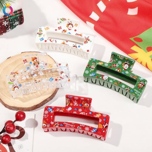 Weihnachten Haarspangen, Weihnachten Haarschmuck für Frauen, 4pcs Haarschmuck Weihnachten,Weihnachts Haarklammer für Feste,Weihnachten Haarspange Weihnachten Haarspangen, Weihnachten Haarschmuck für Frauen, 4pcs Haarschmuck Weihnachten,Weihnachts Haarklammer für Feste,Weihnachten Haarspange von FGTOPBY