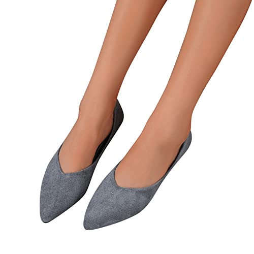 Ballerinas Damen Geschlossene Ballettschuhe Elegante Flats Ballerina Schuhe Damenschuhe Slip On Kleid Schuhe Wildleder Spitze Flache Schuhe Mary Jane Halbschuhe Tanzschuhe Bequeme Schuhe Gr.37-42 Ballerinas Damen Geschlossene Ballettschuhe Elegante Flats Ballerina Schuhe Damenschuhe Slip On Kleid Schuhe Wildleder Spitze Flache Schuhe Mary Jane Halbschuhe Tanzschuhe Bequeme Schuhe Gr.37-42 von FGUUTYM