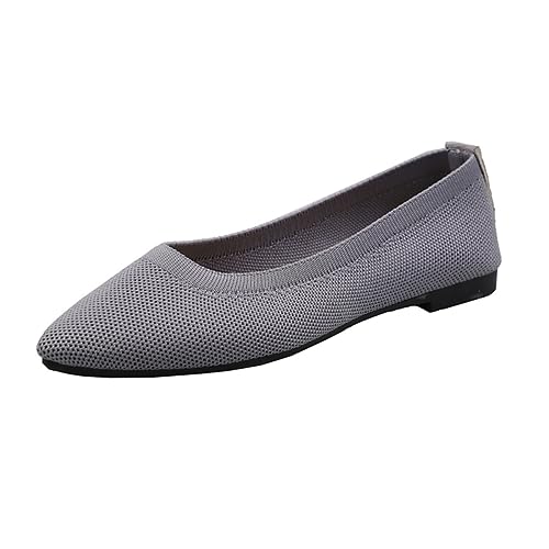 Ballerinas Damen Strick Flache Kleid Schuhe Loafer Mesh Slip On Schuhe Damenschuhe Pumps Elegant Hochzeitsschuhe Brautschuhe Slipper Sommerschuhe Walkingschuhe Arbeitsschuhe Low-Top Halbschuhe Ballerinas Damen Strick Flache Kleid Schuhe Loafer Mesh Slip On Schuhe Damenschuhe Pumps Elegant Hochzeitsschuhe Brautschuhe Slipper Sommerschuhe Walkingschuhe Arbeitsschuhe Low-Top Halbschuhe von FGUUTYM