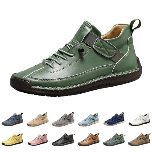 Barfuß-Lederschuhe Herren BarfußSchuhe Running Sportschuhe wasserdichte Treckingschuhe Wanderschuhe Leicht Lässig Bootsschuhe Wandern, Fahren, Reisen, Outdoor Barfussschuhe von FGUUTYM