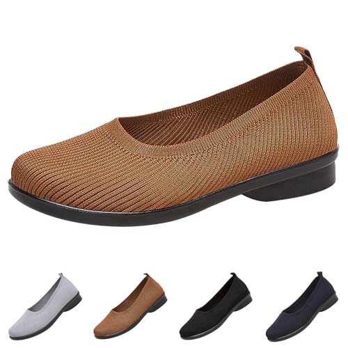 Damen Ballerinas Slip On Strick Kleid Flache Schuhe Loafers Pumps Netz Stoff Atmungsaktiv Trachtenschuhe Elegant Weiche Tanzschuhe Halbschuhe Runde Zehe Freizeitschuhe Damen Ballerinas Slip On Strick Kleid Flache Schuhe Loafers Pumps Netz Stoff Atmungsaktiv Trachtenschuhe Elegant Weiche Tanzschuhe Halbschuhe Runde Zehe Freizeitschuhe von FGUUTYM