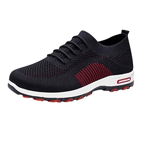 Damen Laufschuhe Atmungsaktiv Turnschuhe Outdoor Fitness Sportschuhe Sneaker Freizeit Straßenlaufschuhe Fashion Leichtgewichts Walkingschuhe Jogging Laufschuhe Running Tennis Outdoor Schuhe Gr. 39-44 von FGUUTYM