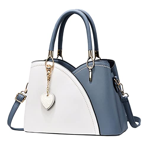 FGUUTYM Autoreifen Taschen Set Mode Umhängetaschen Lässige Umhängetasche Große Kapazität Handtasche Mode Damentasche Halloween Taschen Süßes Saures Taschen (Blue, One Size) von FGUUTYM