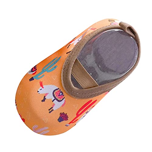 FGUUTYM Baby Schuhe 22-23 Mädchen - Bodensocken Lauflernschuhe Atmungsaktive Rutschfest Kleinkind Schuhe Babyschuhe Sommer Cartoon Sockenschuhe Weichen Sohle Krabbelschuhe Babysocken von FGUUTYM