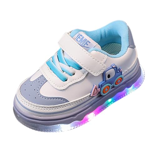 FGUUTYM Babyschuhe Mädchen und Jungen Laufschuhe Frühling, Sommer und Herbst Kinder Sportschuhe Schuhe Blinklicht Casual Sportschuhe Kinderschuhe Für Kleine, Mittlere Kinder, Kleinkind von FGUUTYM