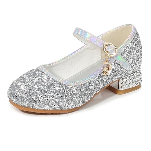 FGUUTYM Blumenmädchen Kleid Schuhe Kleinkind Hochzeit Low Heel Mary Jane Schuhe Glitzer Flacheschuhe rutschfeste Babyschuhe FGUUTYM Blumenmädchen Kleid Schuhe Kleinkind Hochzeit Low Heel Mary Jane Schuhe Glitzer Flacheschuhe rutschfeste Babyschuhe von FGUUTYM