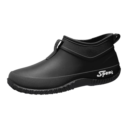 FGUUTYM Damen Gummistiefel Kurz Wasserdicht Modische Regenstiefel für Männer und Frauen Rutschfeste Regenschuhe für Die Arbeit Im Freien Halbe Gartenschuhe Wasserschuhe Angelstiefel Stiefeletten FGUUTYM Damen Gummistiefel Kurz Wasserdicht Modische Regenstiefel für Männer und Frauen Rutschfeste Regenschuhe für Die Arbeit Im Freien Halbe Gartenschuhe Wasserschuhe Angelstiefel Stiefeletten von FGUUTYM