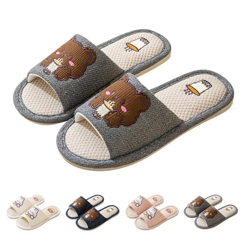 FGUUTYM Damen Hausschuhe Winter, Herren Weicher Bequem Pantoffeln Plüsch Warm Slippers Ultraweiche Memory Foam Filzpantoffeln Unisex Warm Flauschige Hausschlappen Filzhausschuhe Für Innen Außen von FGUUTYM