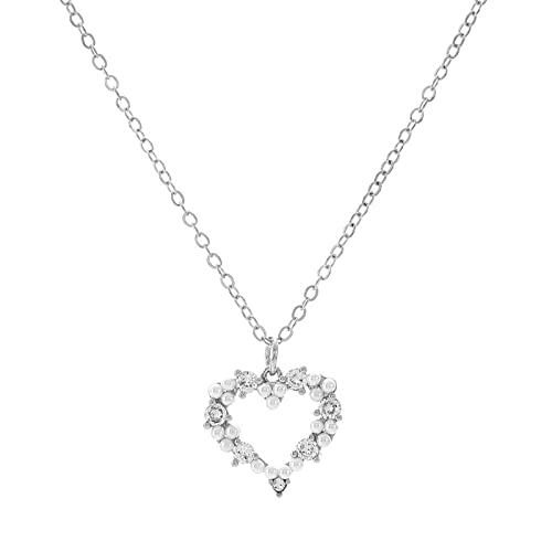 FGUUTYM Design Intarsien Einfache Frauen Schmuck Halskette Damen Anhänger Halskette Geschenk Trachten Halskette (B, One Size) von FGUUTYM