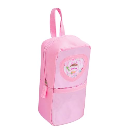 FGUUTYM Federmäppchen mit großer Kapazität, Japanisches Schreibwarenetui, für und Mädchen, doppelt einfarbig, multifunktional, für Mittelschüler, Federmäppchen (Z4-B, One Size) von FGUUTYM