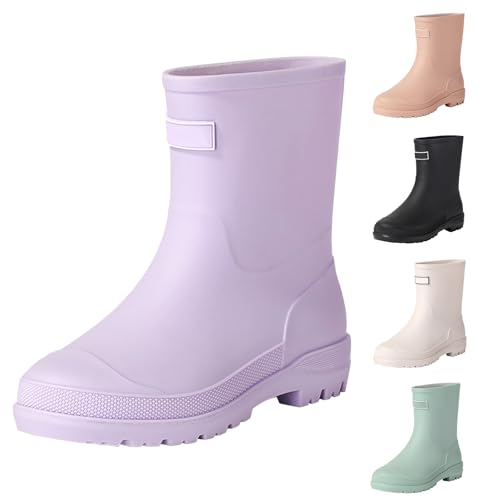 FGUUTYM Gumischtifel Damen Kurz Regenschuhe wasserdichte Regenstiefel Halbhohe Stiefel Rain Boots Angelstiefel Stiefeletten Arbeitsschuhe Bequeme Robust Schlupfstiefel Gartenschuhe Gummistiefeletten FGUUTYM Gumischtifel Damen Kurz Regenschuhe wasserdichte Regenstiefel Halbhohe Stiefel Rain Boots Angelstiefel Stiefeletten Arbeitsschuhe Bequeme Robust Schlupfstiefel Gartenschuhe Gummistiefeletten von FGUUTYM