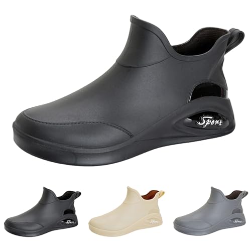FGUUTYM Gumischtifel Herren Rain Boots Lässig Gummistiefel Kurz Gartenschuhe Halbhoch wasserdichte Regenstiefel PVC Stiefeletten Halbhohe Kurz Regenschuhe Stiefel Arbeitsschuhe Gummistiefeletten FGUUTYM Gumischtifel Herren Rain Boots Lässig Gummistiefel Kurz Gartenschuhe Halbhoch wasserdichte Regenstiefel PVC Stiefeletten Halbhohe Kurz Regenschuhe Stiefel Arbeitsschuhe Gummistiefeletten von FGUUTYM