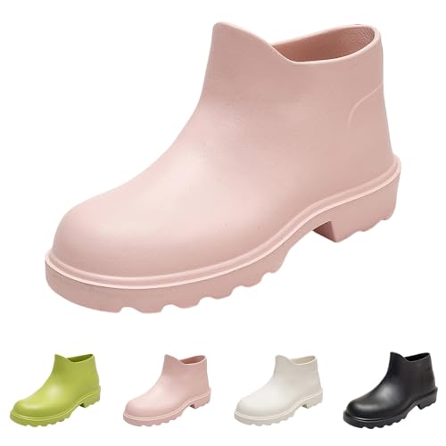 FGUUTYM Gummistiefel Damen Regenschuhe Stiefel Halbhoch Wasserdicht Regenstiefel Outdoor Leicht Rutschfest Stiefeletten Gummistiefeletten Bequeme Robust Knöchelstiefel Gartenschuhe Schlupfstiefel FGUUTYM Gummistiefel Damen Regenschuhe Stiefel Halbhoch Wasserdicht Regenstiefel Outdoor Leicht Rutschfest Stiefeletten Gummistiefeletten Bequeme Robust Knöchelstiefel Gartenschuhe Schlupfstiefel von FGUUTYM