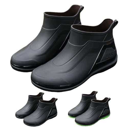 FGUUTYM Gummistiefel Herren, Wasserdicht Regenstiefel Ankle Rain Boots Kurz Arbeitsschuhe Schlupfstiefel Gummistiefeletten Berufsschuhe Regenschuhe Garten Stiefel Stiefeletten Gartenschuhe FGUUTYM Gummistiefel Herren, Wasserdicht Regenstiefel Ankle Rain Boots Kurz Arbeitsschuhe Schlupfstiefel Gummistiefeletten Berufsschuhe Regenschuhe Garten Stiefel Stiefeletten Gartenschuhe von FGUUTYM