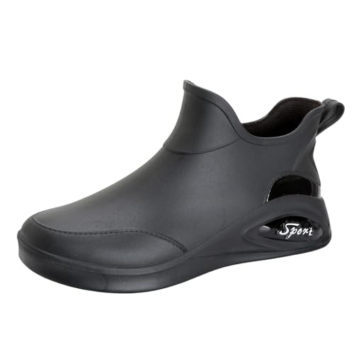 FGUUTYM Gummistiefel Herren Halbhoch Rain Boots Gummischuhe Kurz Stiefel Regenstiefel Gummi Regenschuhe Wasserdicht Und Rutschfest Leicht Segelstiefel Gartenstiefel Garten und Wandern FGUUTYM Gummistiefel Herren Halbhoch Rain Boots Gummischuhe Kurz Stiefel Regenstiefel Gummi Regenschuhe Wasserdicht Und Rutschfest Leicht Segelstiefel Gartenstiefel Garten und Wandern von FGUUTYM