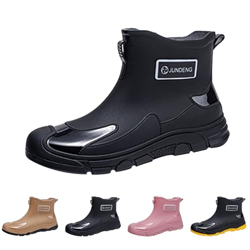 FGUUTYM Gummistiefel Herren Halbhoch Regenstiefel Regenschuhe Kurz Rain Boots Wasserdicht Stiefeletten Schlupfstiefel Gummistiefeletten Sicherheitsstiefel Gartenschuhe Arbeitsschuhe Garten Stiefel FGUUTYM Gummistiefel Herren Halbhoch Regenstiefel Regenschuhe Kurz Rain Boots Wasserdicht Stiefeletten Schlupfstiefel Gummistiefeletten Sicherheitsstiefel Gartenschuhe Arbeitsschuhe Garten Stiefel von FGUUTYM