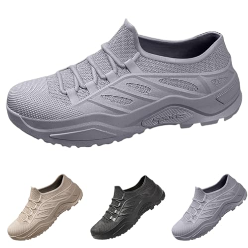 FGUUTYM Gummistiefel Herren Kurze Wasserdicht Rutschfest Boots Abriebfest Arbeitsschuhe Bequem Gummischuhe Verschleißfest Kurzschaft Stiefel Weich Anti-Rutsch Gartenschuhe Kurzstiefel von FGUUTYM