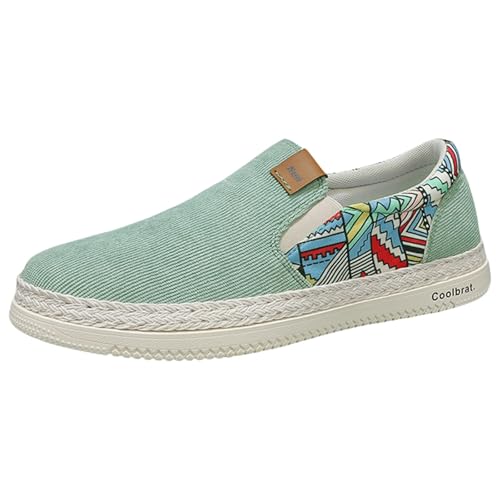 FGUUTYM Halbschuhe Herren Mokassins Slipper Männer Slip On Business-Schuhe Loafer Fläche Atmungsaktiv Sneaker Freizeitschuhe Fahrenschuhe Weich Comfort Barfußschuhe Ohne Schnürsenkel Bootsschuhe von FGUUTYM